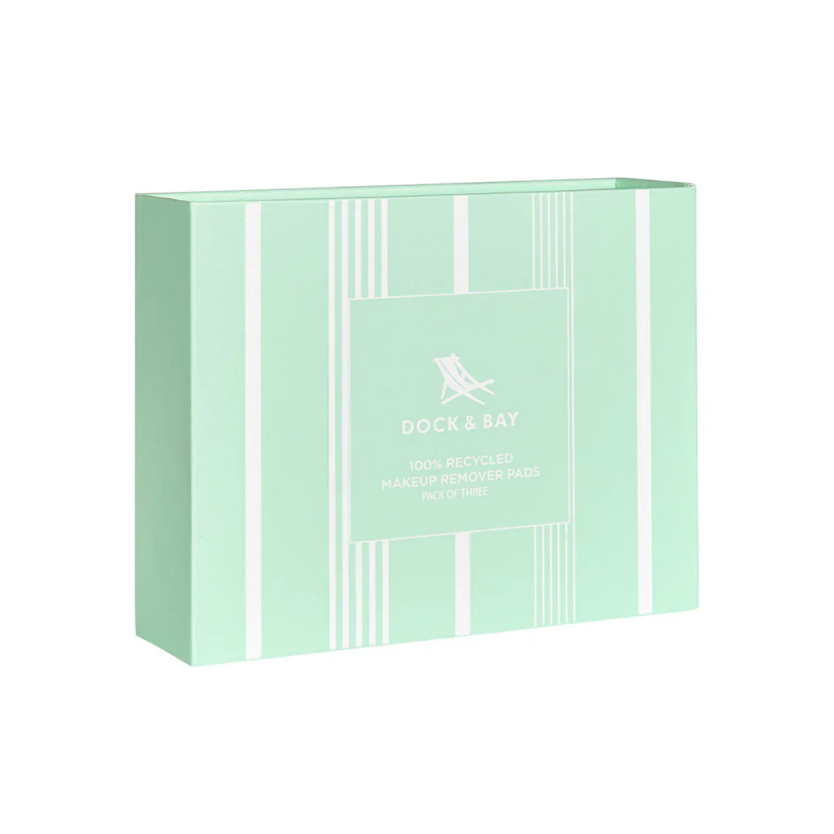 Home Reusable Makeup Wipes (pk of 3) Eucalyptus Green