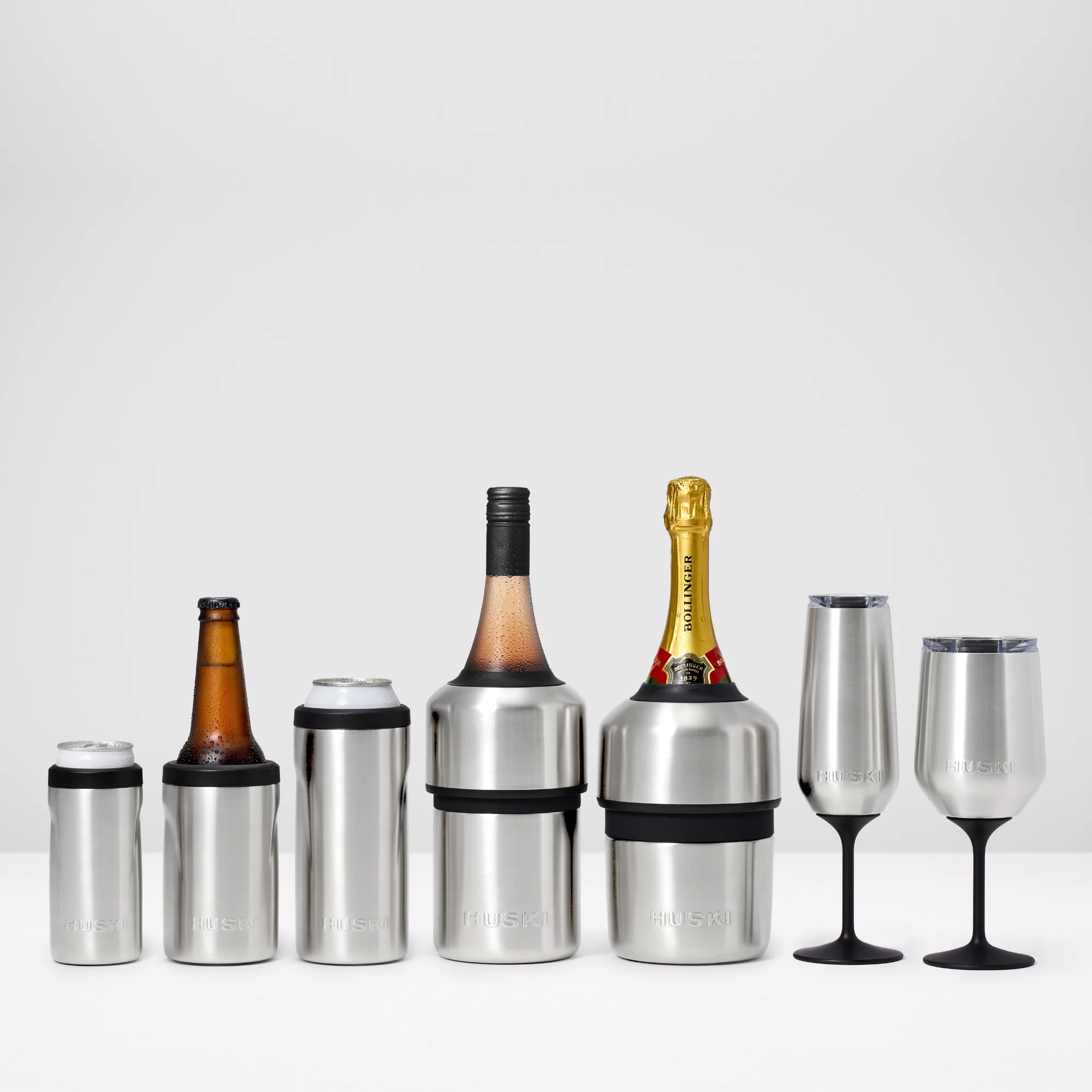 Huski Champagne Flute - White - Image 8