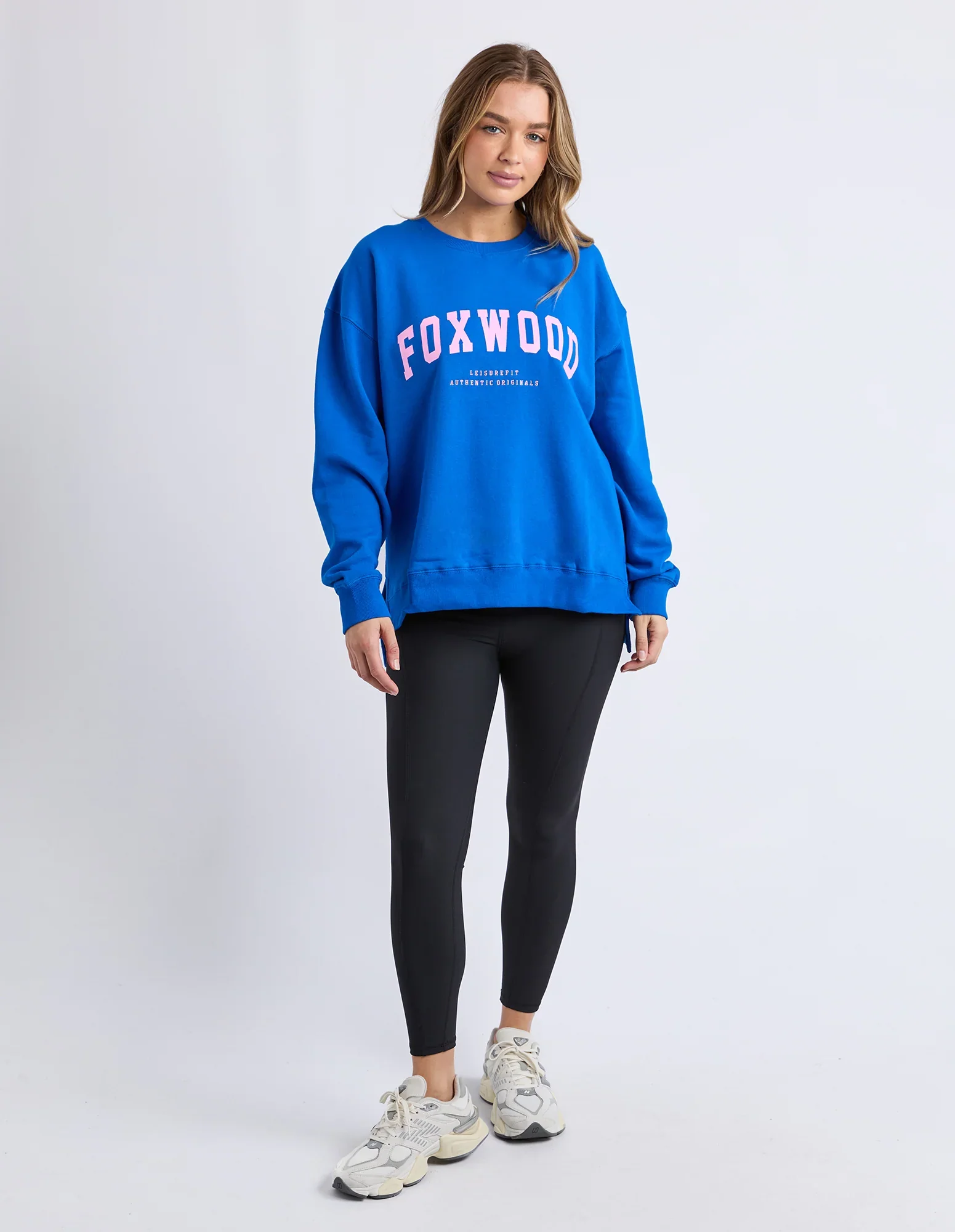 Interval Crew - Cobalt/Neon Pink - Image 3