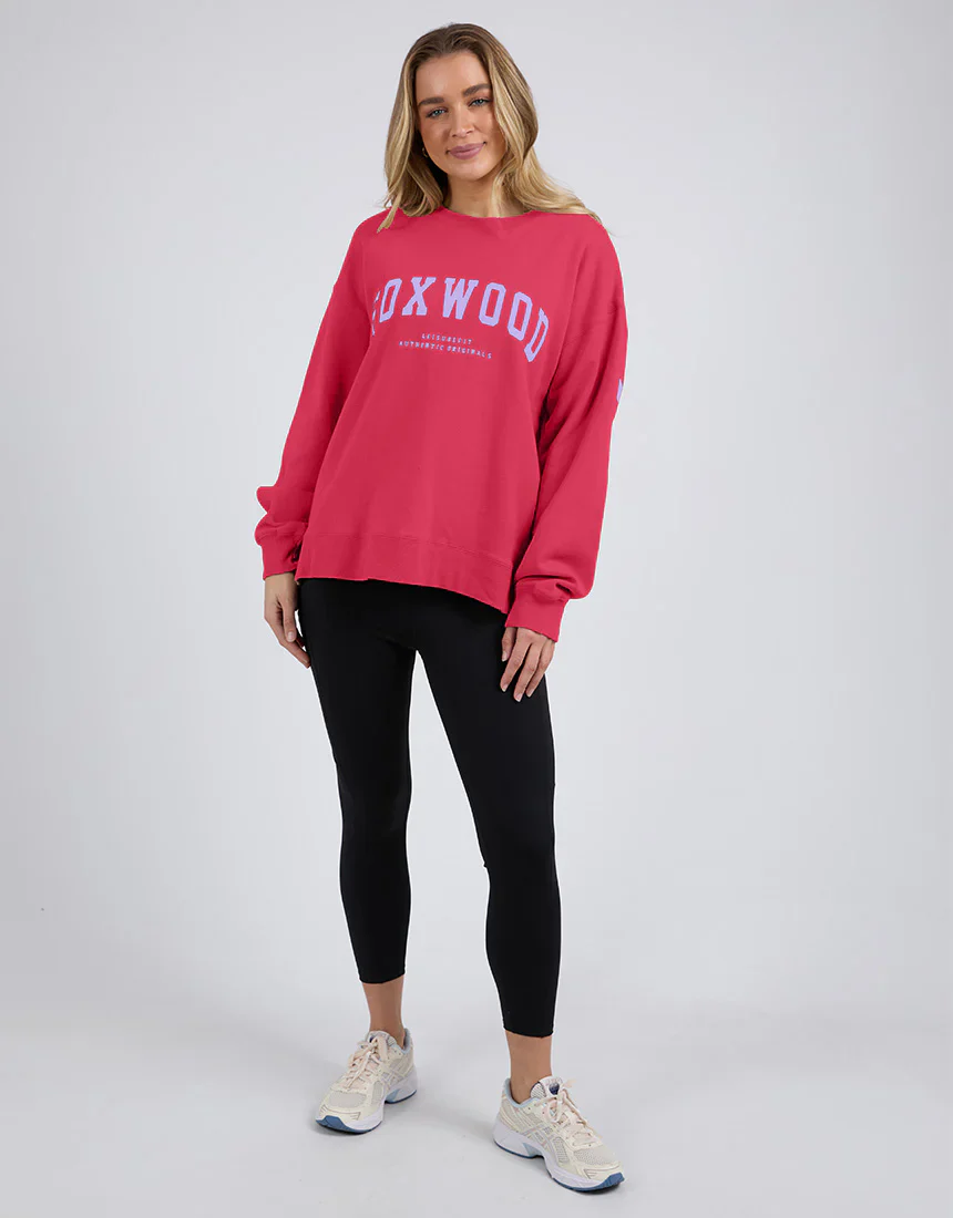 Interval Crew - Raspberry/Neon Lilac - Image 2