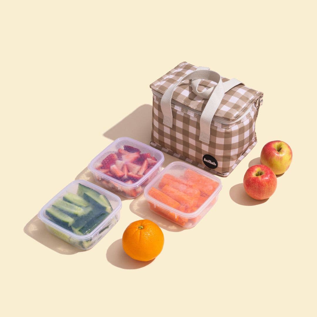 Lunch Box Khaki Black - Image 4