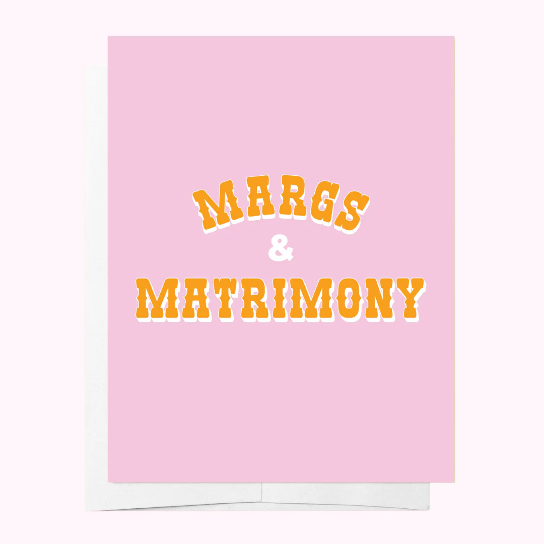 Margs & Matrimony - Wedding or Bridal Part Card