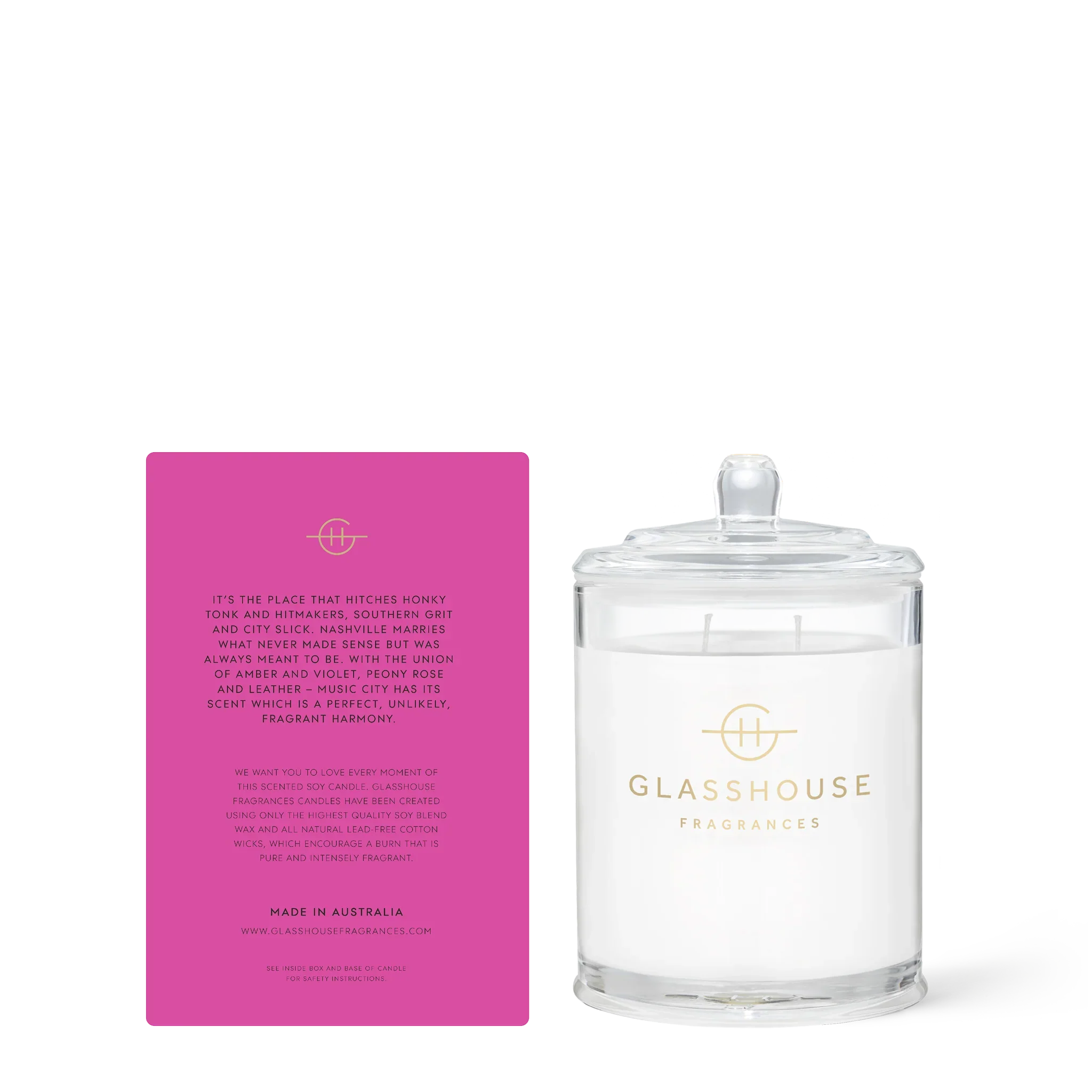 Music City Magic Soy Candle - 380g - Image 2