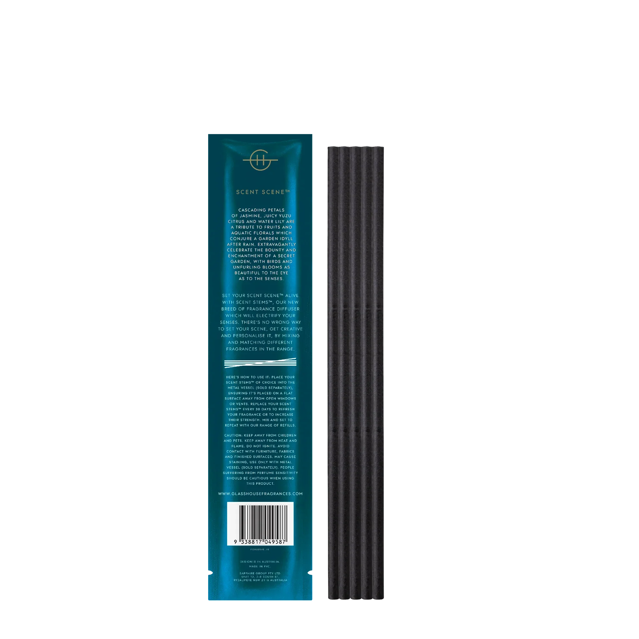 VELVET RHAPSODY - Water Lily & Yuzu Replacement Scent Stems™ - Image 2