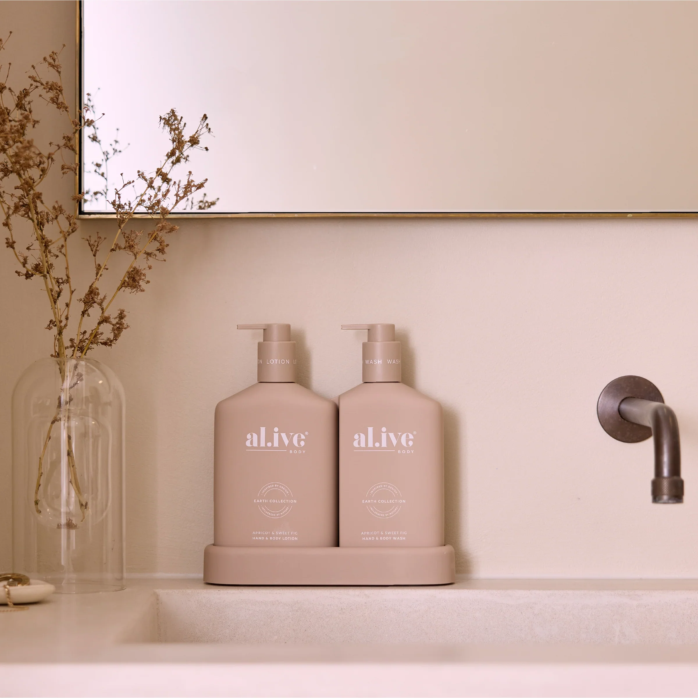 Wash and Lotion Duo - Apricot & Fig - Image 3